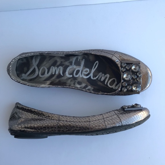 Sam Edelman Shoes - San Edelman Metallic Flats